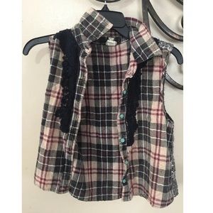 GIMMICKS BY BKE VEST SPARKLE SMALL